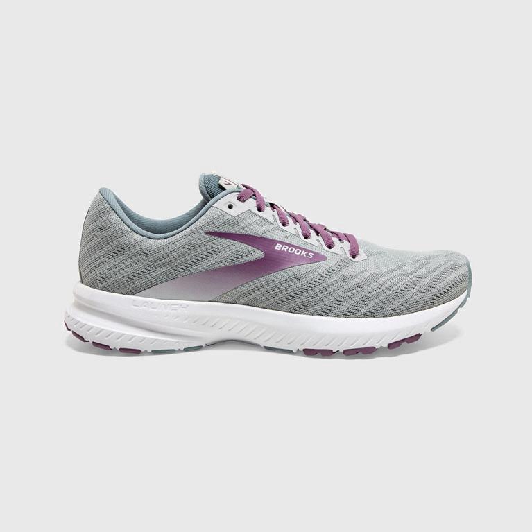 Brooks Launch 7 Womens Road Running Shoes - Grey - Philippines (896450SPB)